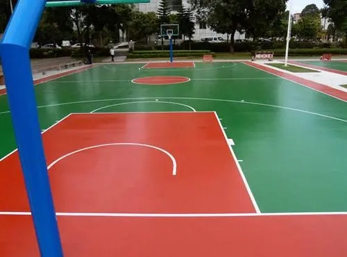 渝中球场地面翻新,裂缝修重要性